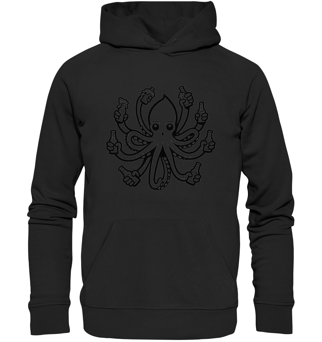 Achtarmig einen reingeorgelt - Organic Basic Hoodie
