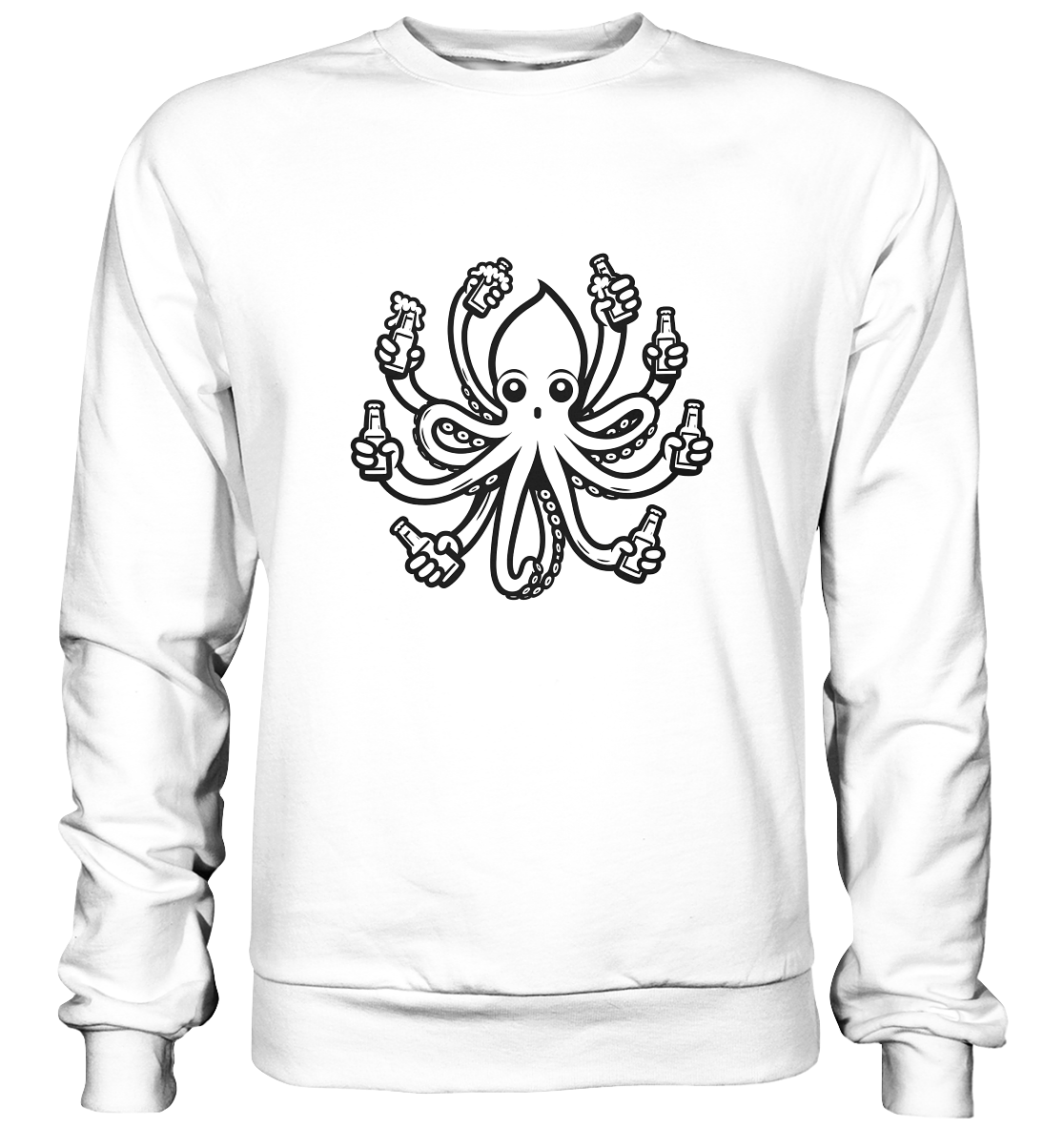 Achtarmig einen reingeorgelt - Basic Sweatshirt